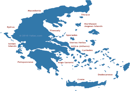 Gulet Yacht Charter Routes in Greece