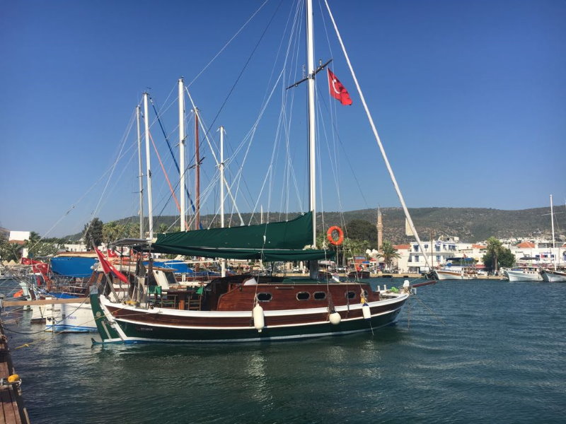 Turkish yacht type tirhandil for sale Bodrum Turkey