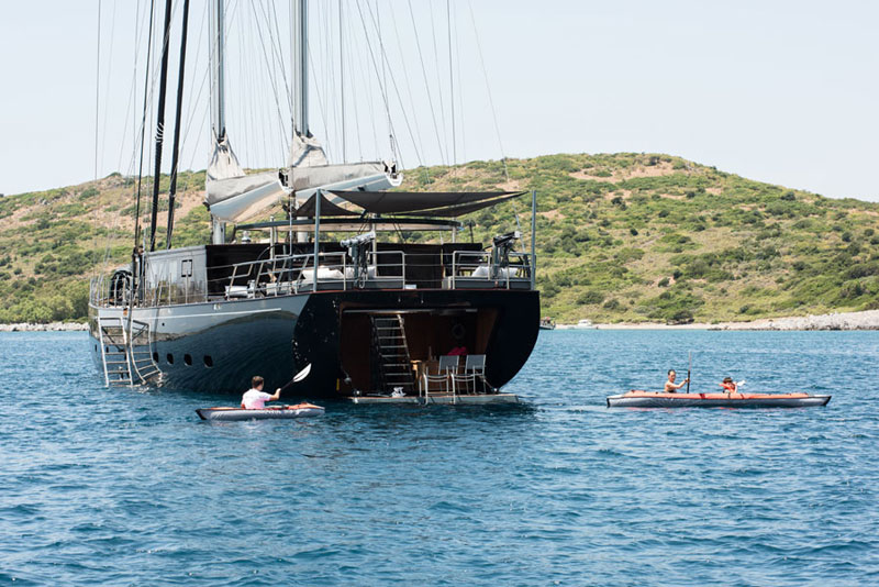 luxury yachting holiday