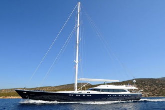 sailing yacht Gulmaria for rent Turkey