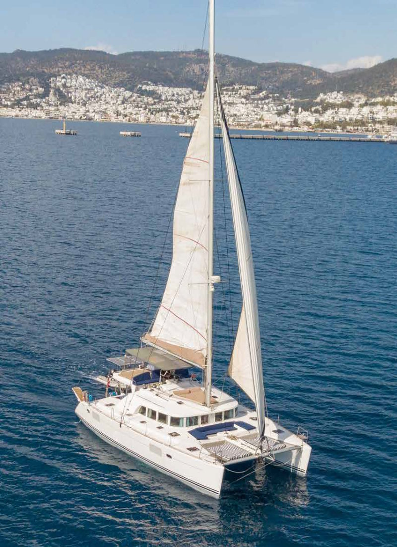 Locaton catamaran avec equipage Turquie
