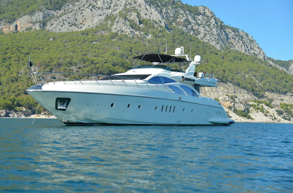 Location yacht a moteur Antalya Turquie
