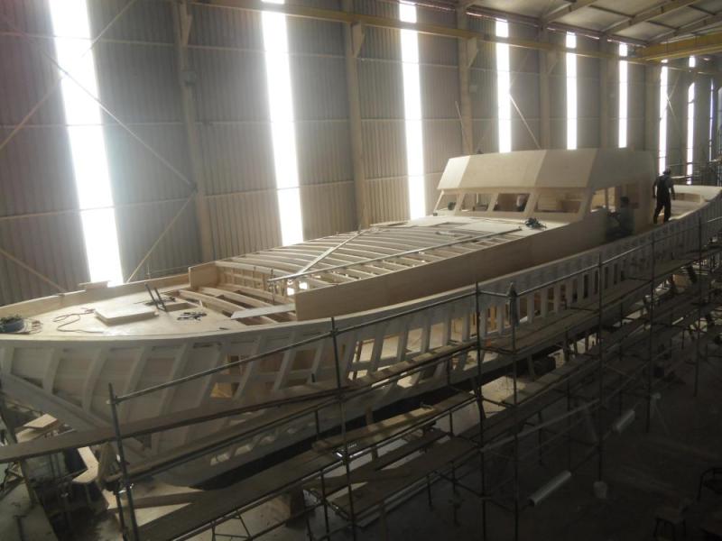 Construction bateau neuf