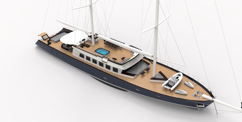 building a new sailing yacht
